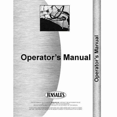 AFTERMARKET Operator Manual Fits International Harvester U6 Engine RAP83679